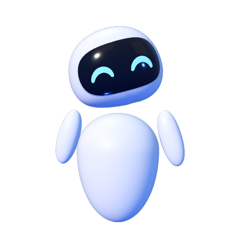 Eva, a friendly white robot